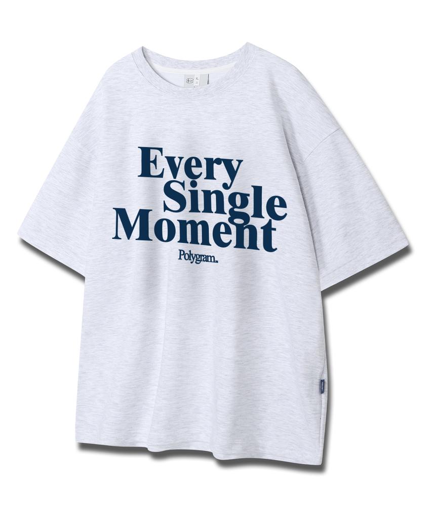 POLYGRAM [2Pack] Graphic Double-Sided Oversized Short Sleeve T-Shirts (Type A)