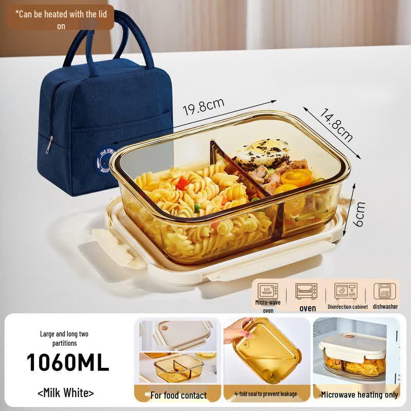 QIWIE Glass Food Storage Container