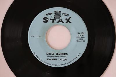 Płyta 7-calowa JOHNNIE TAYLOR - Little Bluebird / Toe-Hold S202 Stax 1966 US Soul/Funk Używana