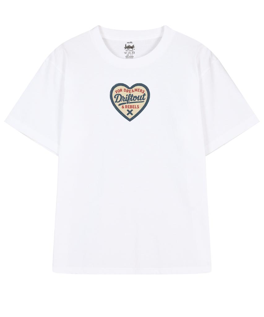 DRIFTOUT Heart For Dreamers Short Sleeve T-Shirt (3 Colors)