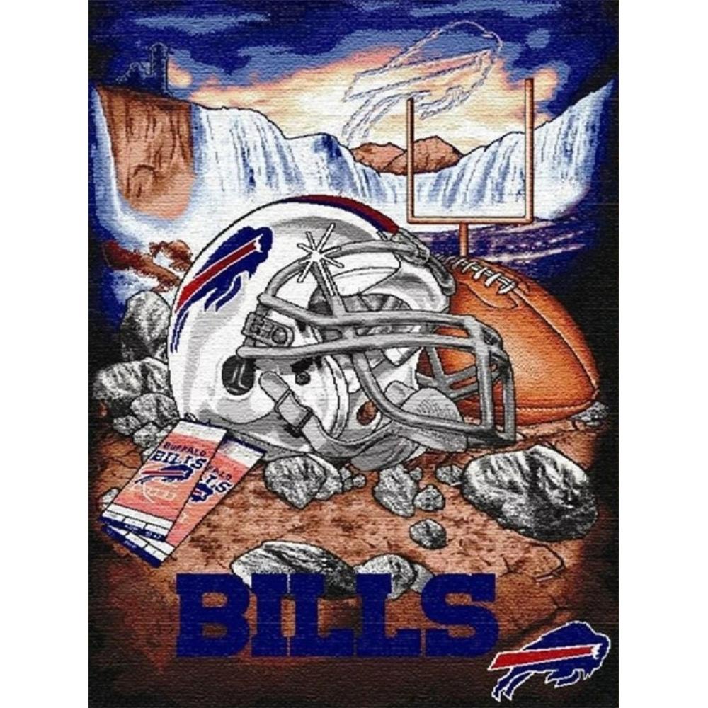 5D Diy Diamantová malba Výšivka křížkovým stehem Mozaika Americký fotbal Plný kulatý vrták Dekorace domu Nástěnné umění Dárek