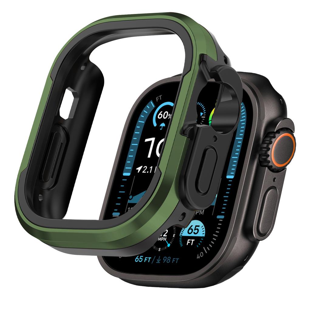 Metal Case For Apple Watch Ultra 3 49mm Accessories Protector TPU Bumper Tempered for iWatch Series11 10 9 8 7 6 Se 46mm 45mm 41mm 44mm 40mm Cover