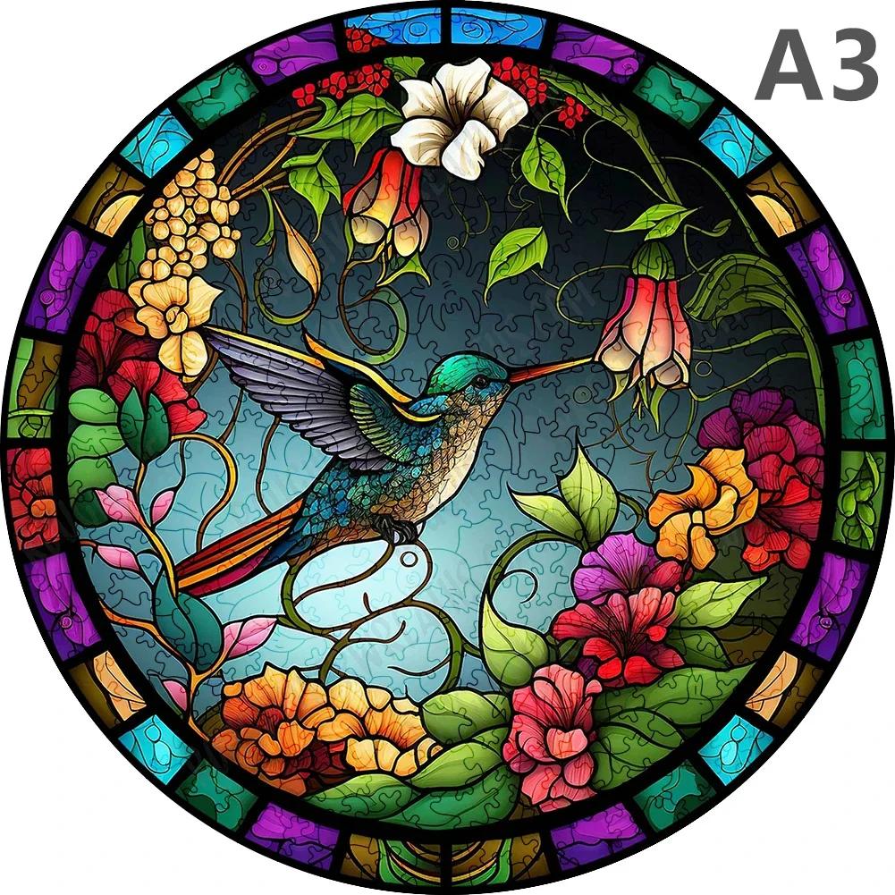 Wooden Animal Puzzles Jigsaw for Adults Kids Mysterious Medal Puzzle Child Toys Gifts Games 3D Wooden Puzzles Jigsaw