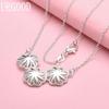 925 Sterling Silver Gift Fashion Necklace Wedding Jewelry