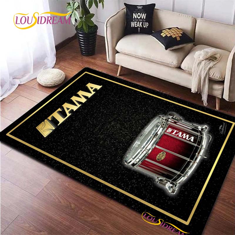 Drums Brand Carpet for Living Room Bedroom Rugs Kitchen Kids Door Unslip Floor Mats Birthday gift photography props Alfombra Rug