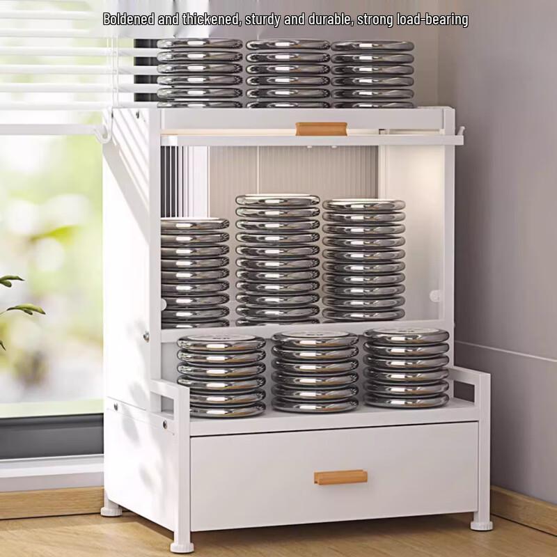 Kitchen Countertop Spice Rack with Utensil Holder