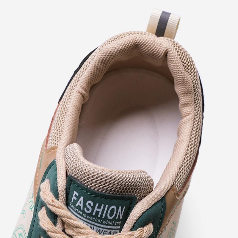 Men Casual Shoes Designer Brand Lace-up Platform Sneakers Skateboard Shoe Outdoor Non Slip Damping Walking Shoe Fashion Hot Sale