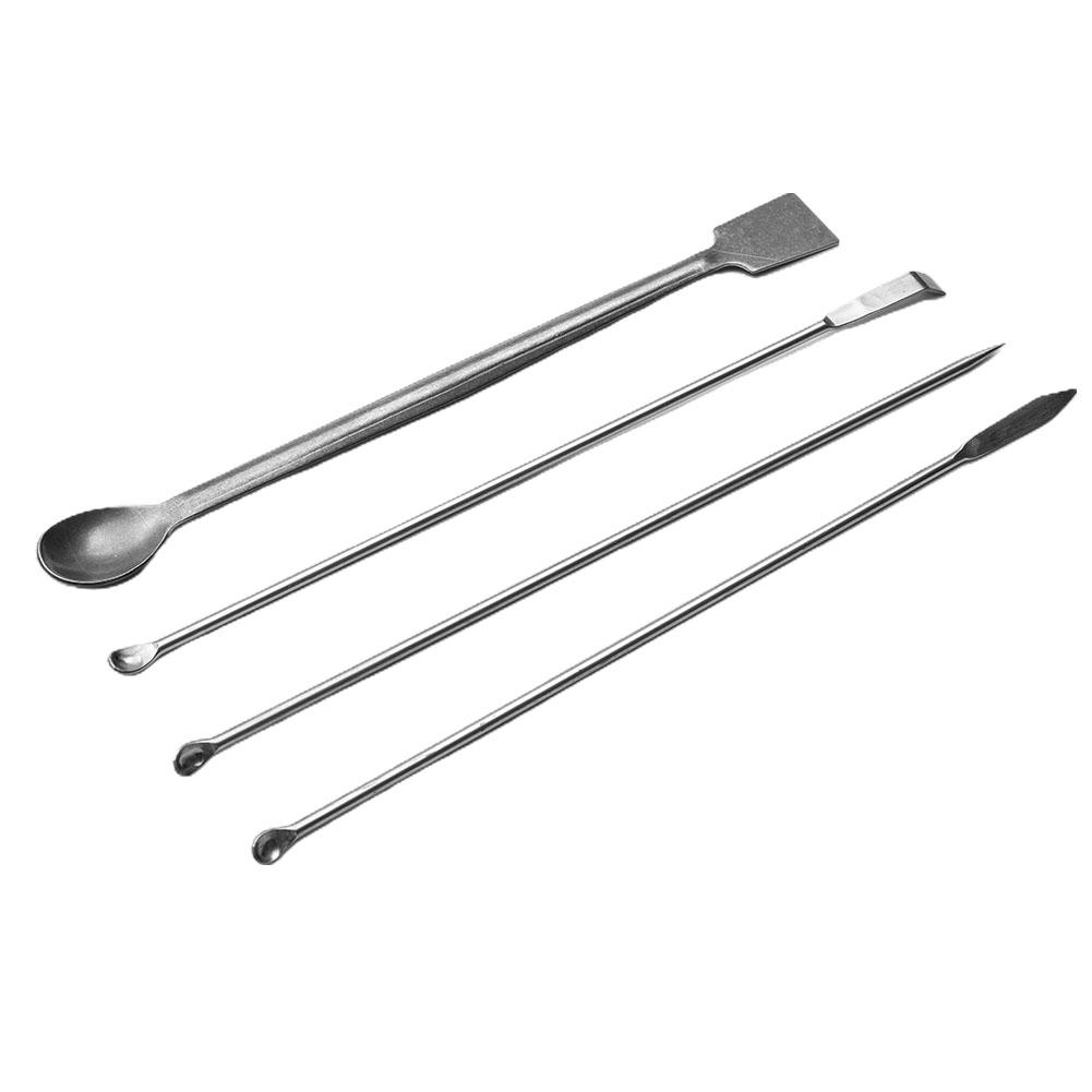 

12pcs Laboratory Sampling Spoon Lab Spoon Spatula Mixing Spat Safe Silver High Quality New Practical Sophisticated China Mainland