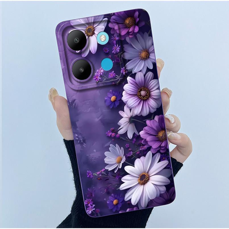 For Infinix Smart 7 X6515 Case Smart 7 HD X6516 Fashion Simplicity Cover Soft Silicone Phone Case For infinix Smart7 Plus Shells