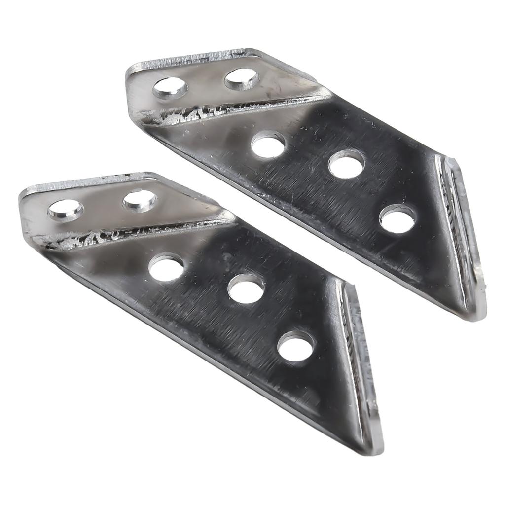 Home Furniture Corner Brackets Hardware Accessory 2mm Thick 90 Degree Connect To Three Boards Stainless Steel Wood Connection