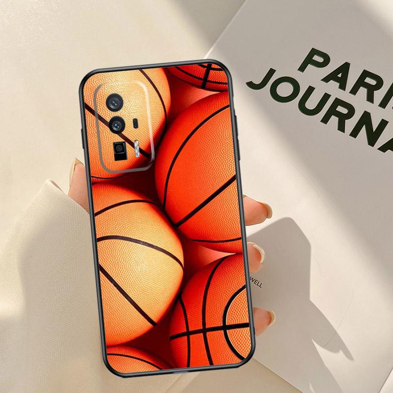 Basketball Case For Xiaomi 15T 14T 13T Pro 14 15 Ultra 17 Pro Max POCO F8 F7 F5 F6 X3 X5 X6 X7 Pro Coque