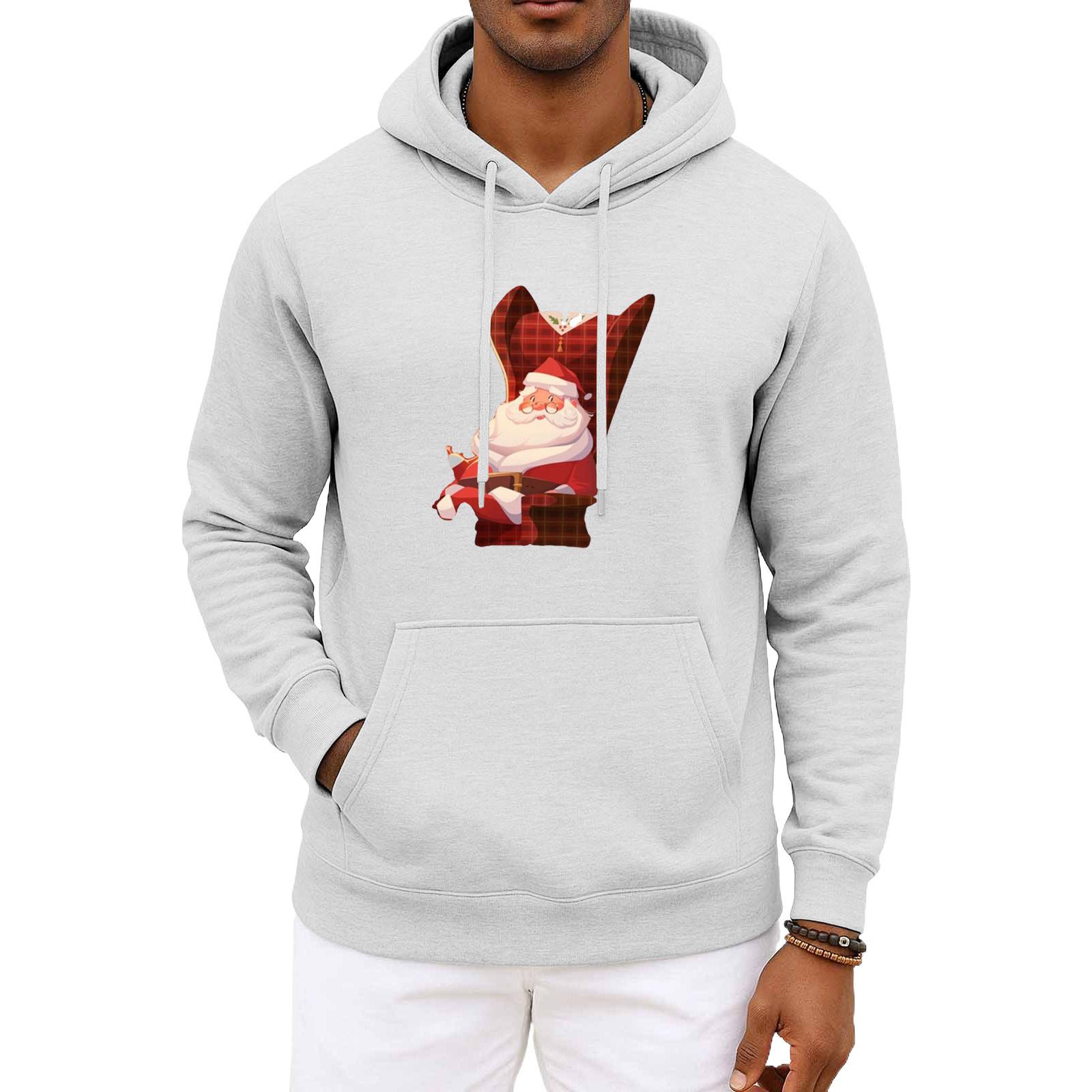 

Men s And Women s Christmas Hooded Hood Long Sleeves Hoodie XXL