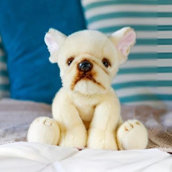French Bulldog Plush Animal Plush Dog Plush French Foreign Plush Tobar Animigos Toy, Toy, Toy, Bulldog, Toy,