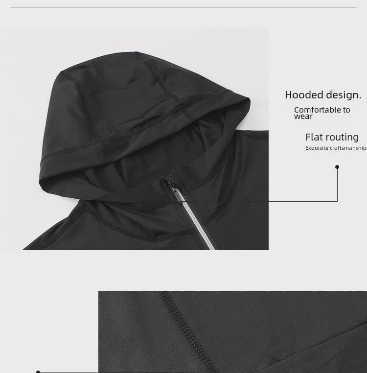 Hanorac respirabil cu uscare rapidă pentru ciclism și alergare în aer liber