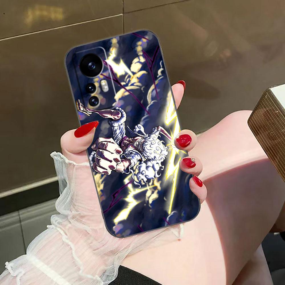 One Piece Gear 5 Luffy Cover Phone Case For Xiaomi 15 15T 14 14T 13 12T 11 11T POCO F8 F7 F6 F5 X7 X5 M6 M7 PRO Ultra DIY Case