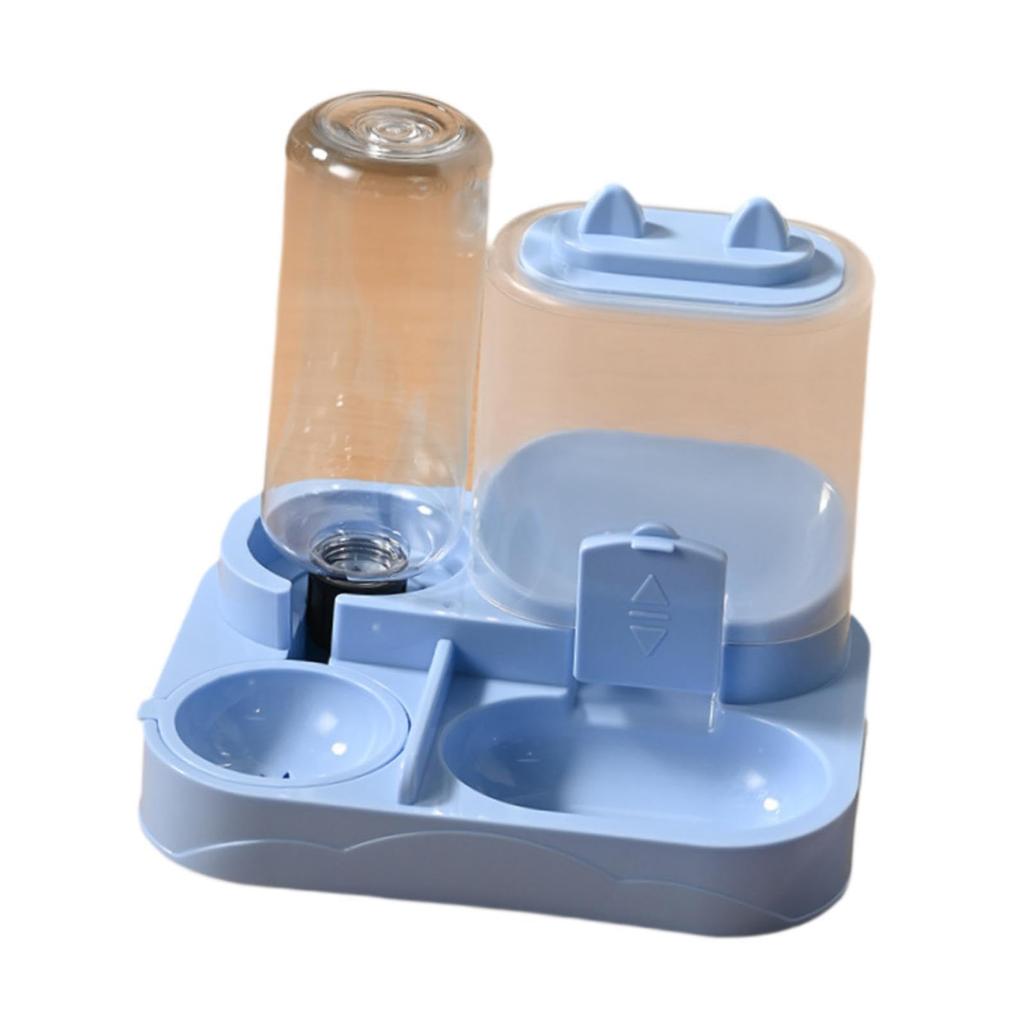 Double Bowl Automatic Pet Bowl Feeder Water Dispenser