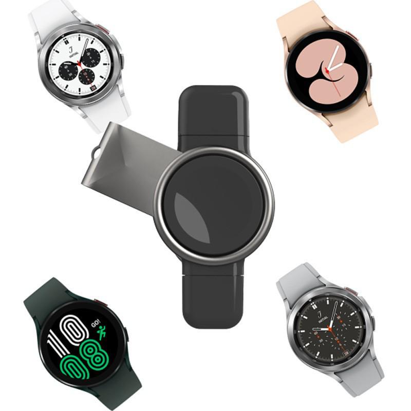 

Type-C Wireless Charger for Samsung Galaxy Watch3/4 Smartwatch чёрный
