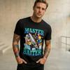 Graphic Printed Master Baiter Funny Fishing T Shirt for Unisex WoUnisex Cotton Tshirts Short Sleeve Clothes