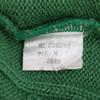 USED/80s-90s Vintage Fiorucci Long Sleeve Wool Sweater Women M Green Cable Knit