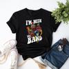 I'm With The Band Color Rock Poster Themup Kids Adults Unisex T-Shirt