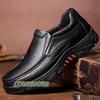 New Casual Business Leather Shoes Men Soft Sole Breathable Lightweight Spring Autumn Anti Slip Male Designer Loafers Black Brown