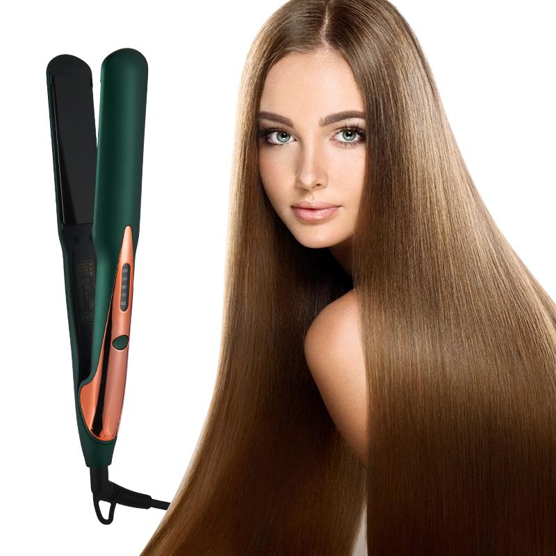 

2 в 1 Паровой выпрямитель для волос Профессиональный регулируемая температура Быстрый нагрев Выпрямление волос Щипцы для завивки волос Щипцы для завивки волос