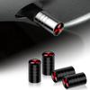 Car Styling 3D Metal 4PCS Wheel Tire Valve Stem Caps Cover Accessories For Ralliart Lancer Competition Outlander ASX