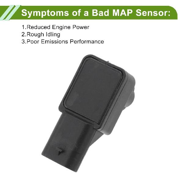 Manifold Absolute Pressure MAP Sensor for Ram 1500 2011-2019 No.0261230527/68371847AA/5101120AB/A0041533228 1 Pc