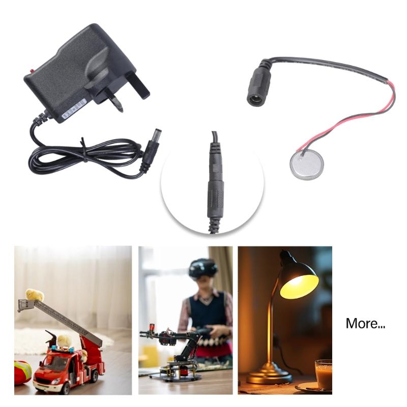 3V CR2032 Replacement Power Supply Input Virtual Battery Adapter For Electronic Devices Saves Battery Costs