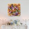 Artificial Panel 3D Floral Decorative Wall Flower Backdrop for Party