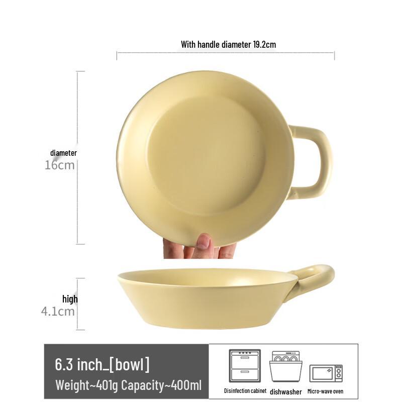 Abay Single-Handle Ceramic Bowl
