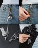 MecArmy Small Titanium CH24 Quick Release Keychain with Key Ring, 360° Rotation, Ultra Lightweight, Detachable Releaser, One-Touch, Rust-Resistant, Ke