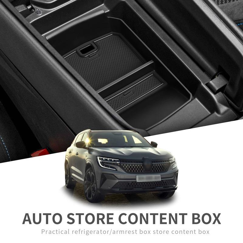 For Renault Austral  Armrest Box Storage Box Modification Stowing Tidying Box Car Internal Accessories