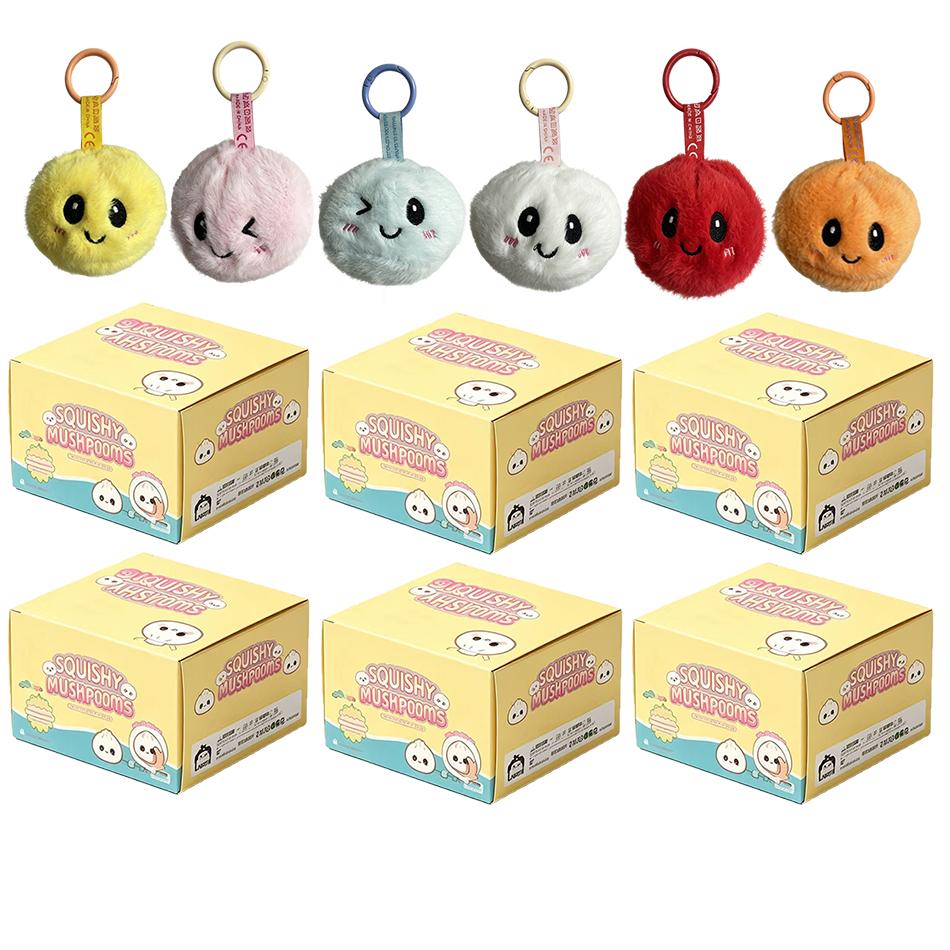 IN Gifts Toy Dumpling Plush Trendy New Style Bag Hanging Cute Simulation Dumpling Plush Keychain Backpack Pendant Cartoon Toy
