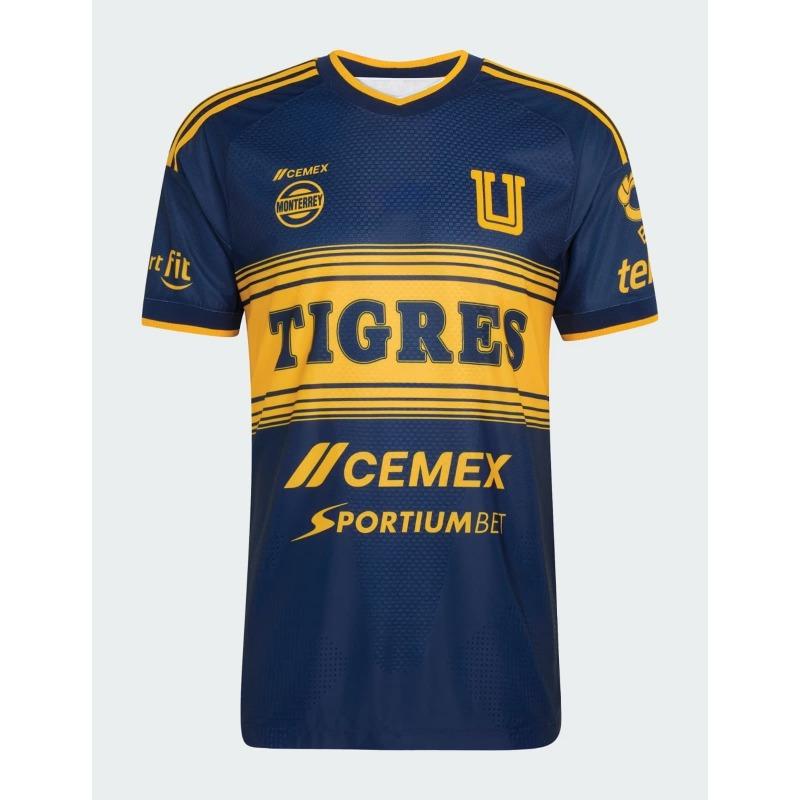 26-27 Tigres UANL-style Football Jersey Men Adult Kid Short Sleeve Soccer Shirts Summer Sport Uniform Casual Fan Tops Sportswear