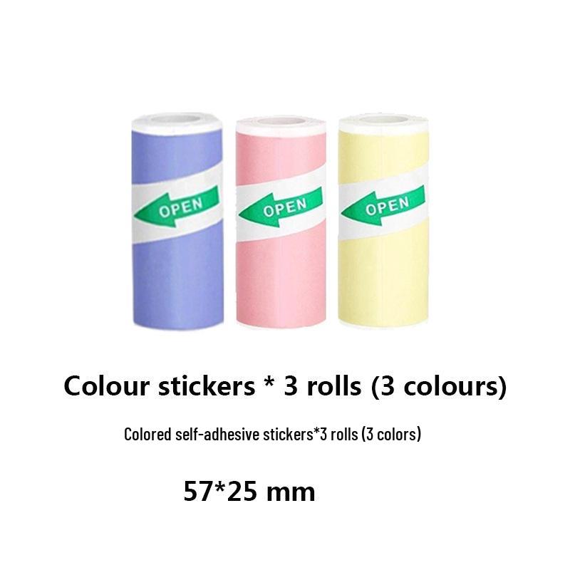 Mini-Selbstklebendes Thermodruckerpapier ohne Kern für Kasse und Fotolabel