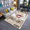 Wanted Poster Monkey D. Luffy Suitable As a Non-slip Mat for the Living Room or Bedroom Sofa