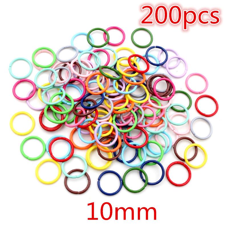 Mixed Styles & Colors Keychain Lobster Clasps with Jump Ring Jewelry Accessories