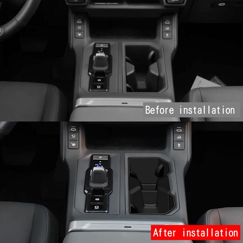 For2026 Toyota RAV4 Silicone Center Console Cup Holder Pad Anti-Collision Anti-Noise Accessories Left/Right Hand Drive Universal