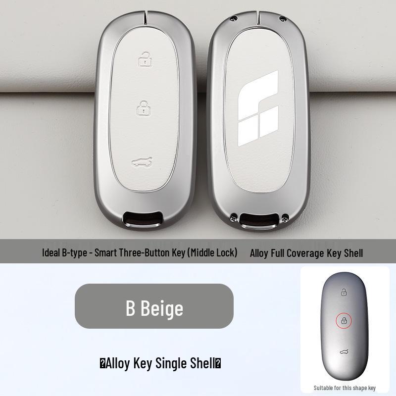 Ideal L9 Key Case: Premium Metal Protective Shell for L8/L7MAX Cars Standard