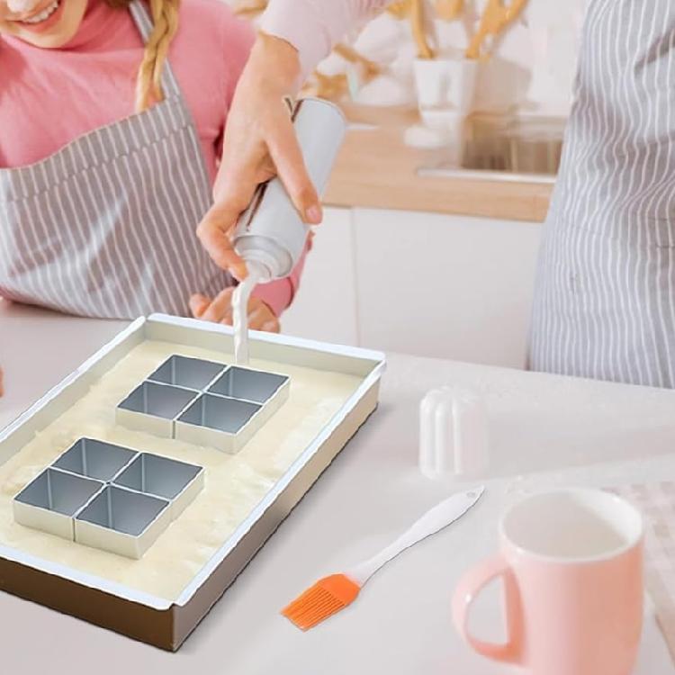 3d Alphabets Letter Number Cake Tin Baking Tray Aluminum Cake Decorating Tool Rectangular Chocolates Bread Mould
