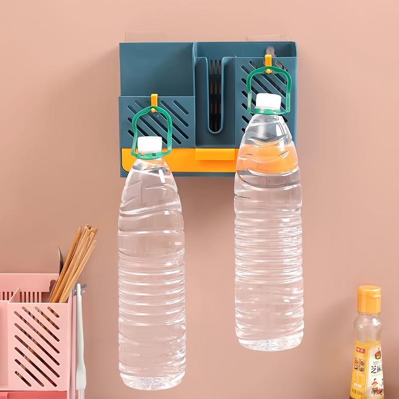 Wall-mounted Chopstick Storage BoxDraining Chopstick Cage Household Kitchen Non-drilling Storage Rack
