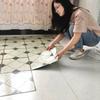 1 Stück 3D Bodenfliesen Aufkleber Wasserdichte Wandaufkleber Pegatinas De Pared Abziehen und Aufkleben Fliese Badezimmer Küche Spritzschutz Aufkleber