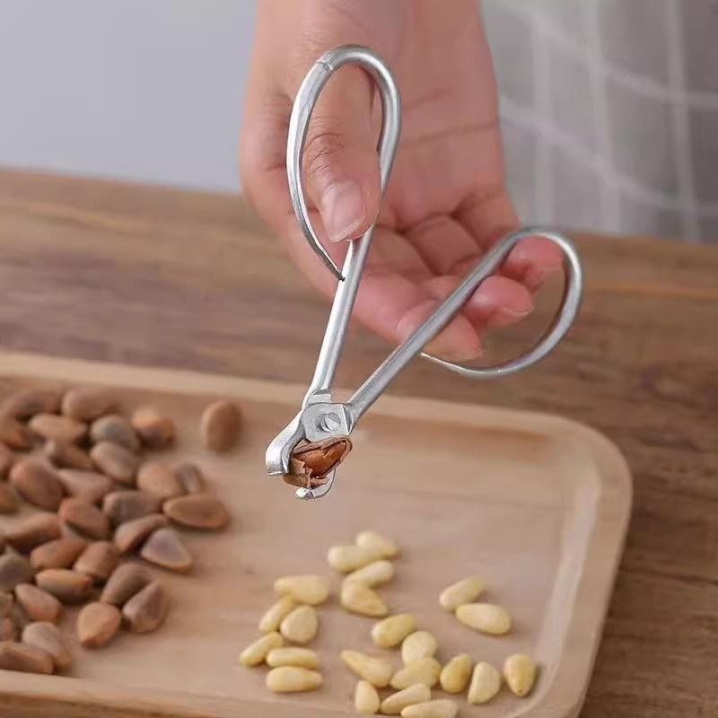 Pinza per Pinoli Pratica Con Pinze per Pinoli Risparmio di Manodopera Durevole Apri Pinoli Gadget e Accessori da Cucina