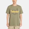Timberland Outdoor Casual Breathable Round Neck Short Sleeve T-Shirt Men Tops Cassel-Green A4345-590