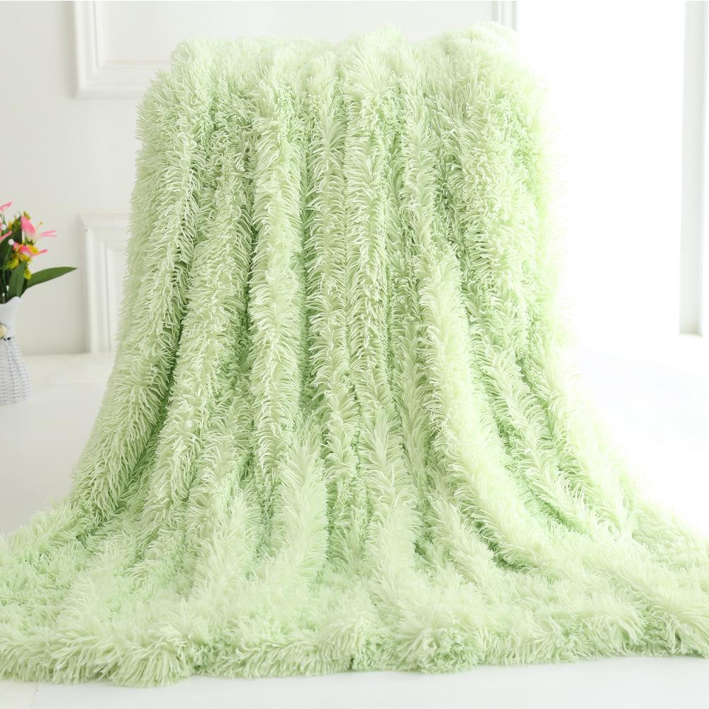 All Seasons Bedroom Warm Blanket Solid Color Blanket Studio Shooting Supplies Air Conditioner Blanket