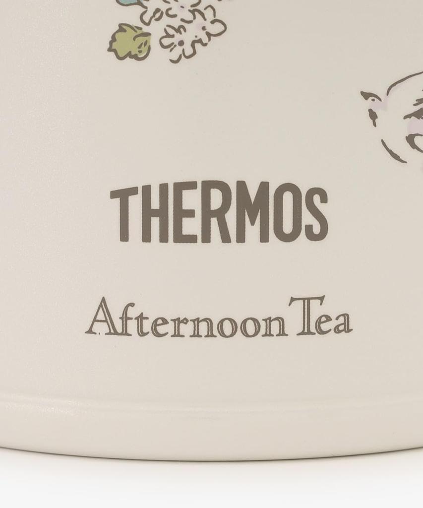 Afternoon Tea Living HS99 Flower Art One-Touch Thermos Bottle, 500ml, Green