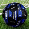 Pallone da Calcio Personalizzato Tema Inter Milan Taglia 5, Adatto Sia per Partite Indoor che Outdoor, un Regalo Adatto a Tutti.
