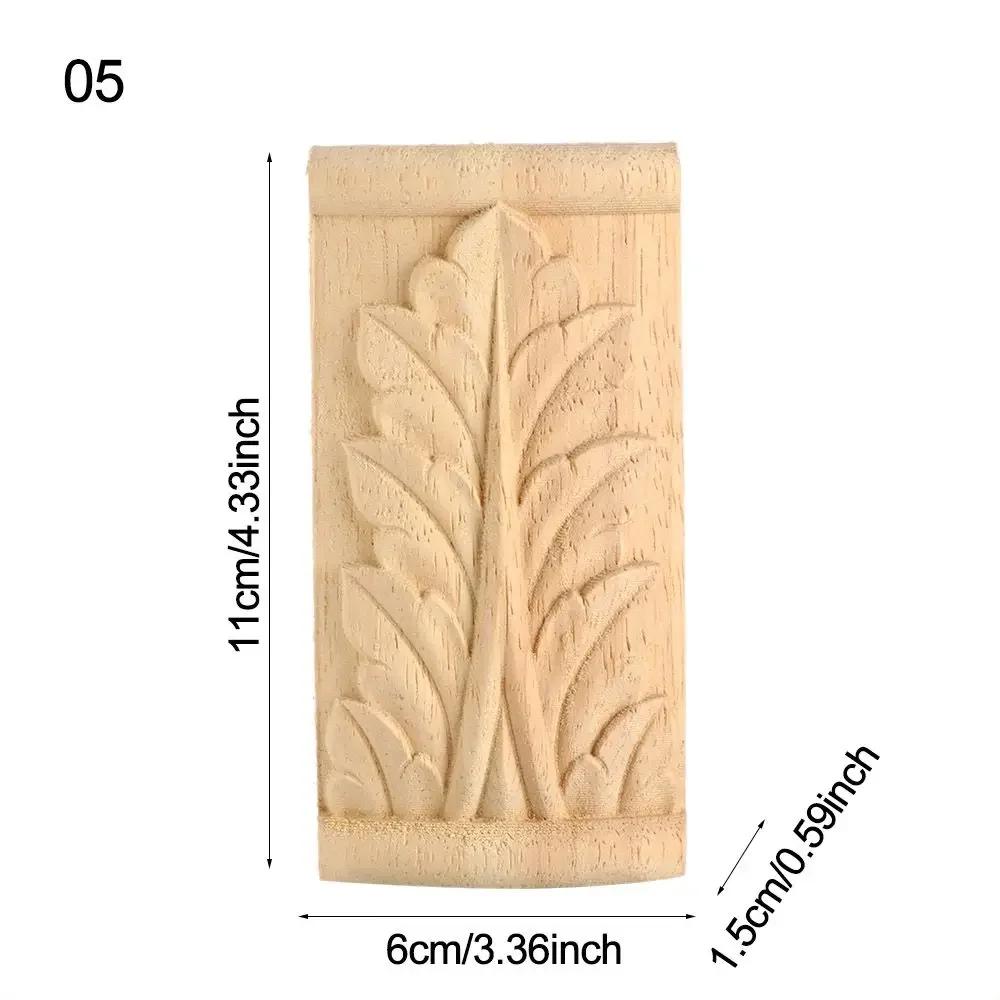 Solid Accessories European Style Vintage Wood Carved Home Decor Furniture Foot Legs Cabinet Seat Feets