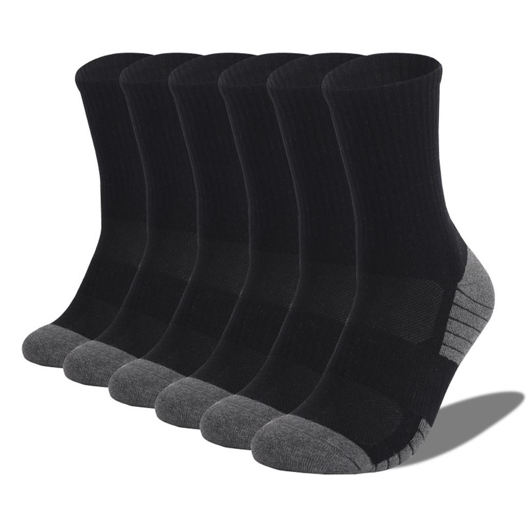 Breathable Comfortable Thicken Crew Socks Outdoor Hiking Trekking Walking Wicking Athletic Socks